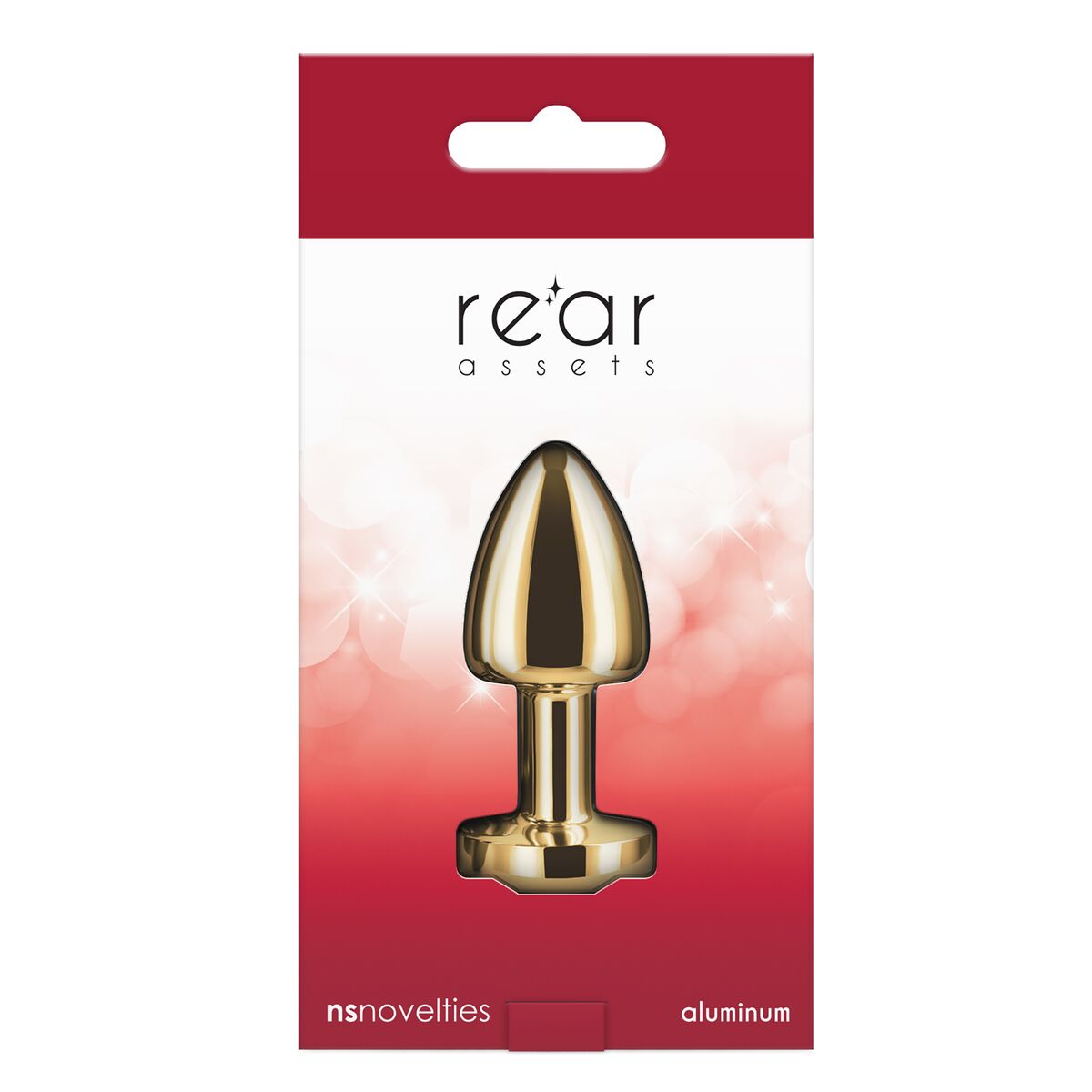 Πρωκτικό Plug NS Novelties Rear Assets Χρυσό (5 cm)